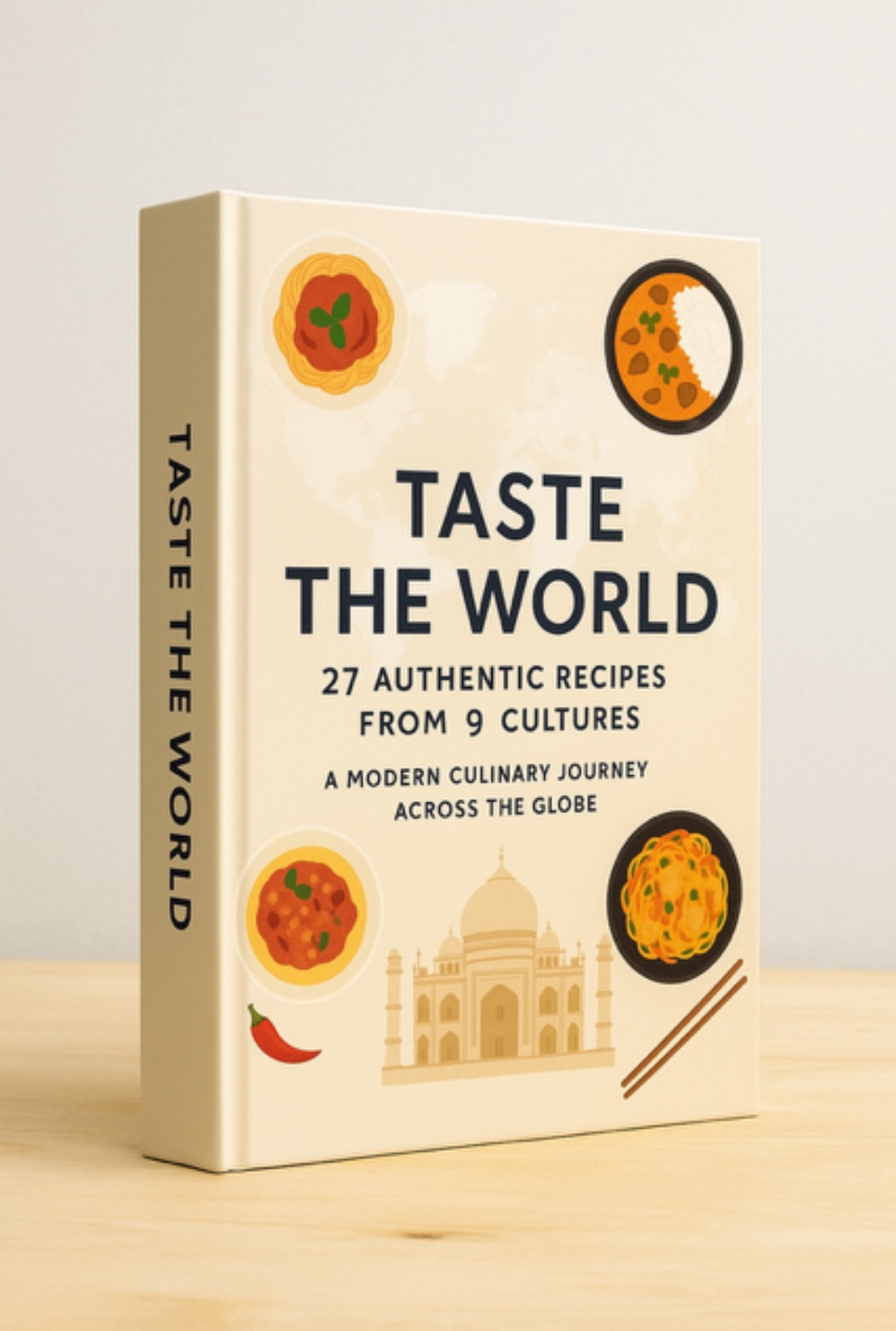 Taste The World: 27 Authentic Recipes from 9 Cultures